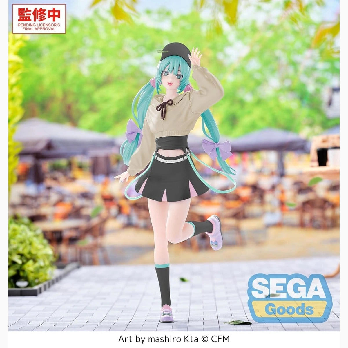 Hatsune Miku Luminasta figurine PVC Hatsune Miku Conceptual Series Vol.2 Stroll Ver. 21 cm - Image 3