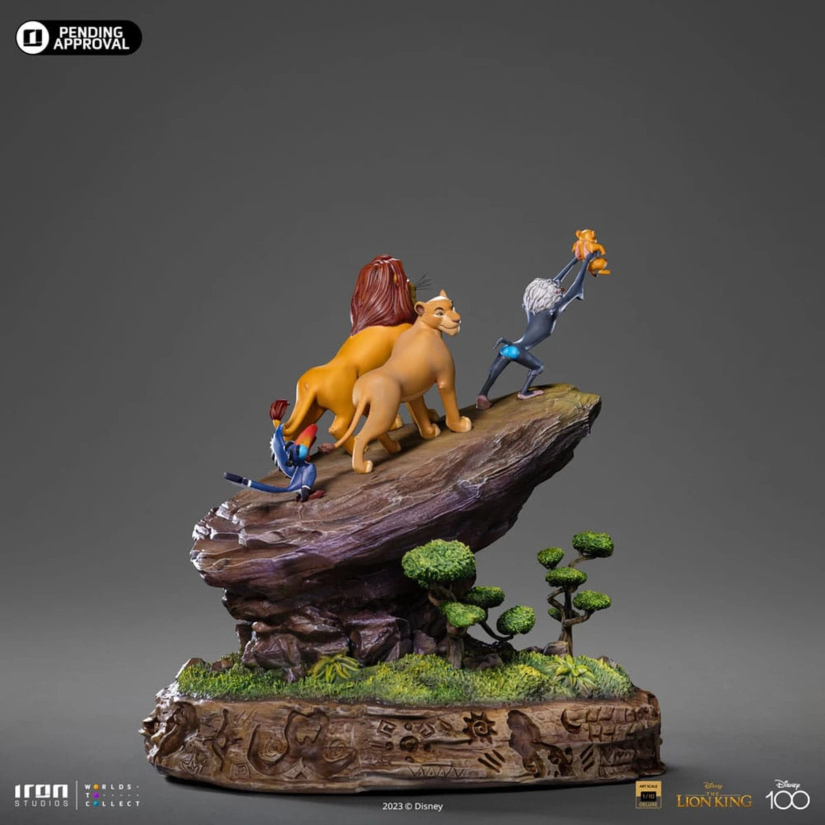 Disney statuette 1/10 Deluxe Art Scale Le Roi lion 34 cm - Image 4