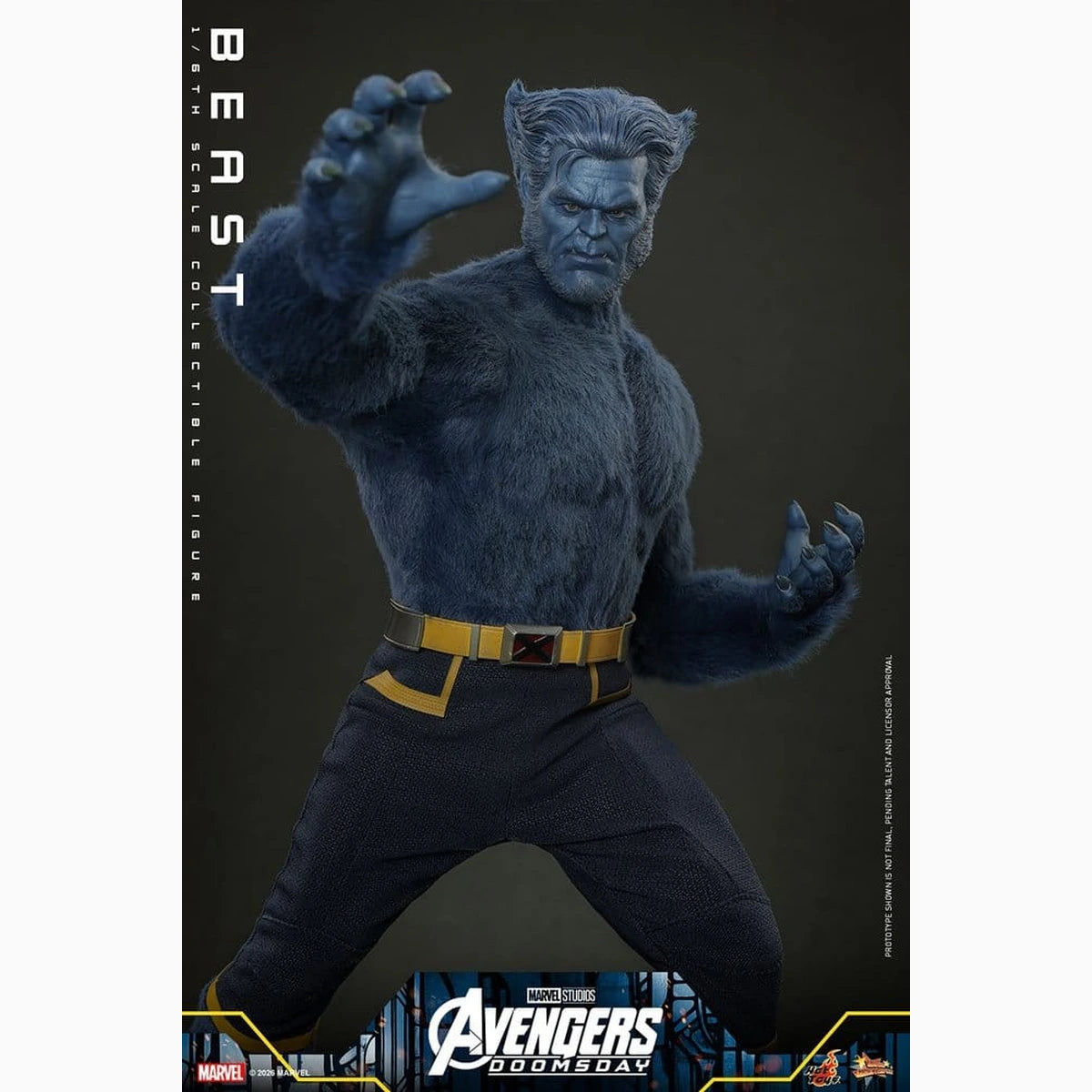 Marvel X-Men Movie Masterpiece figurine 1/6 Beast (Collector Edition) 33 cm - Image 5