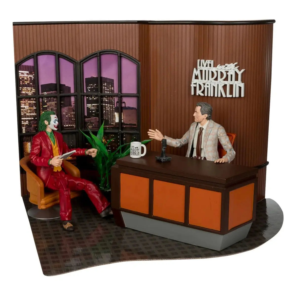 Joker DC Multiverse (Joker Movie) figurine Deluxe Colllector The Joker (Live with Murray Franklin) Limited Edition 18 cm - Image 1