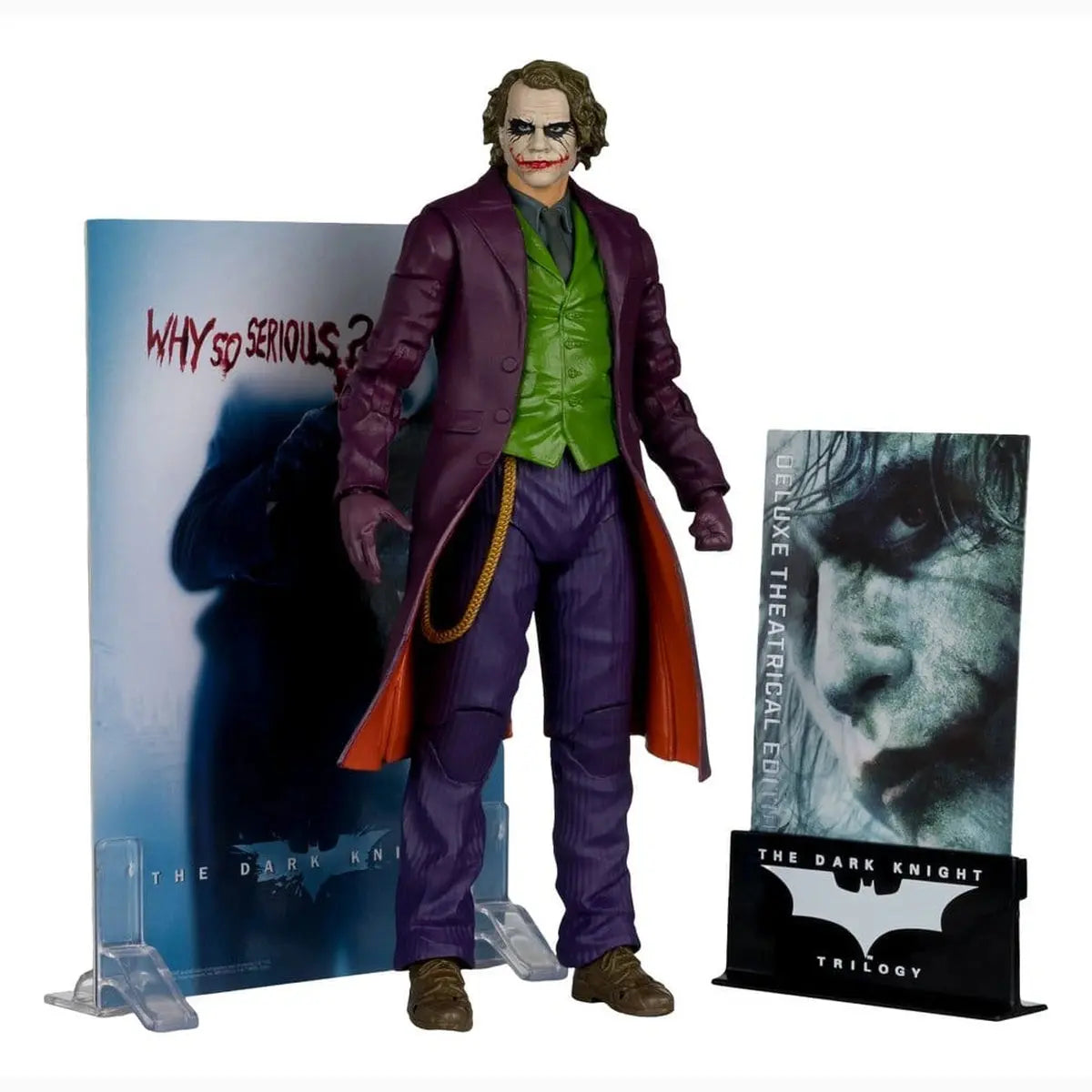 The Dark Knight : Le Chevalier noir DC Multiverse Deluxe Theatrical Edition figurine Joker 18 cm - Image 4