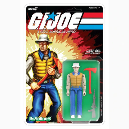 G.I. Joe (Comic) ReAction+ figurine Wave 09 Deep Six - Image 1