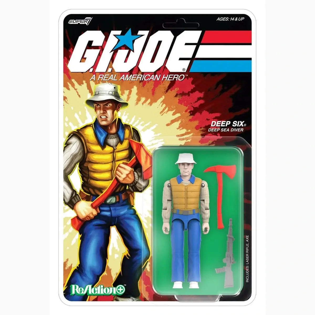 G.I. Joe (Comic) ReAction+ figurine Wave 09 Deep Six - Image 4