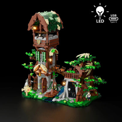 Lumibricks Middle Ages 12015 Forest Outpost - Image 1