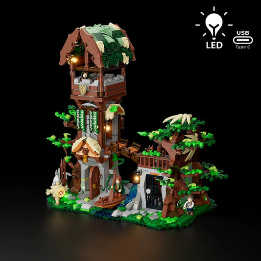 Lumibricks Middle Ages 12015 Forest Outpost - Image 1