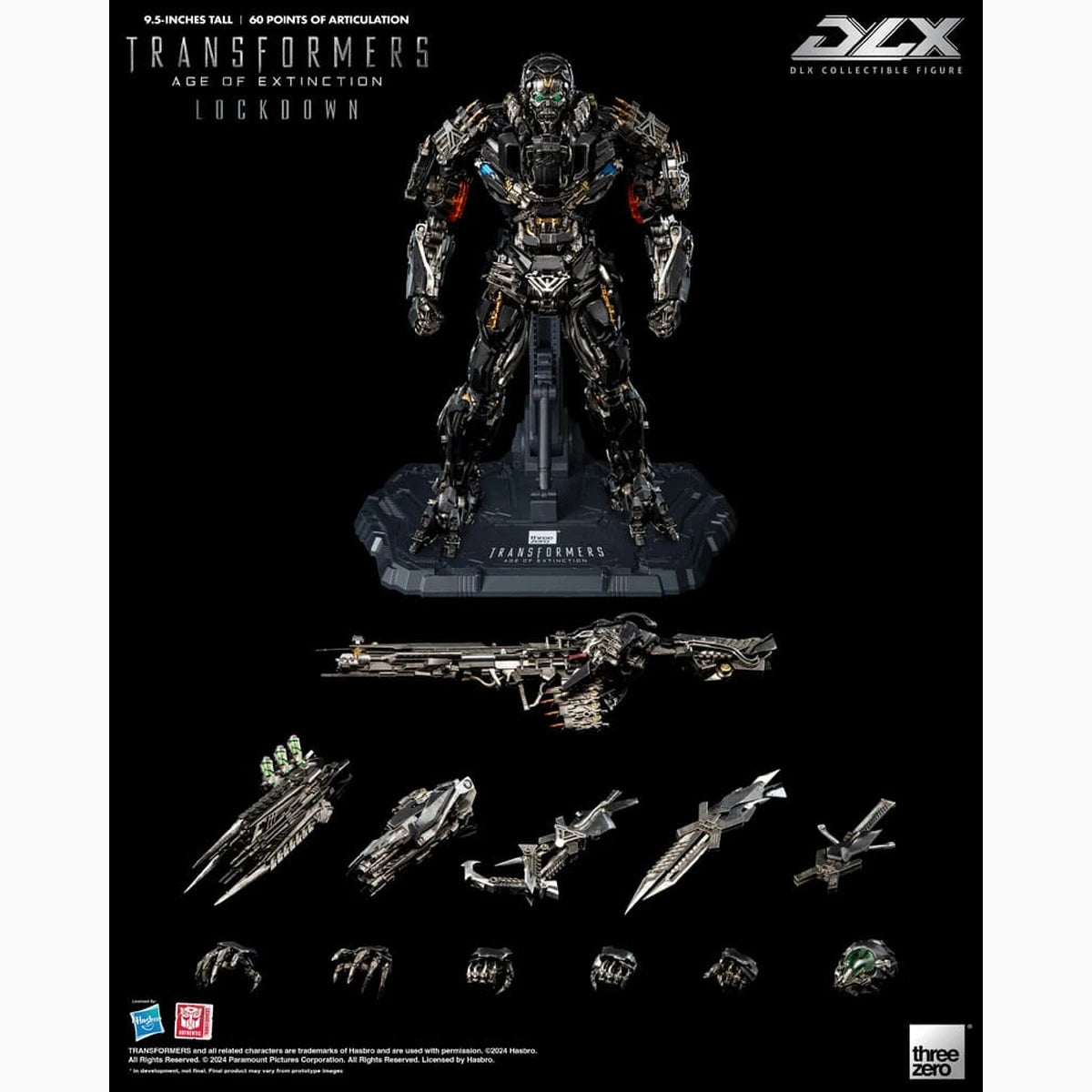 Transformers: Age of Extinction figurine 1/6 DLX Lockdown 24 cm - Image 3
