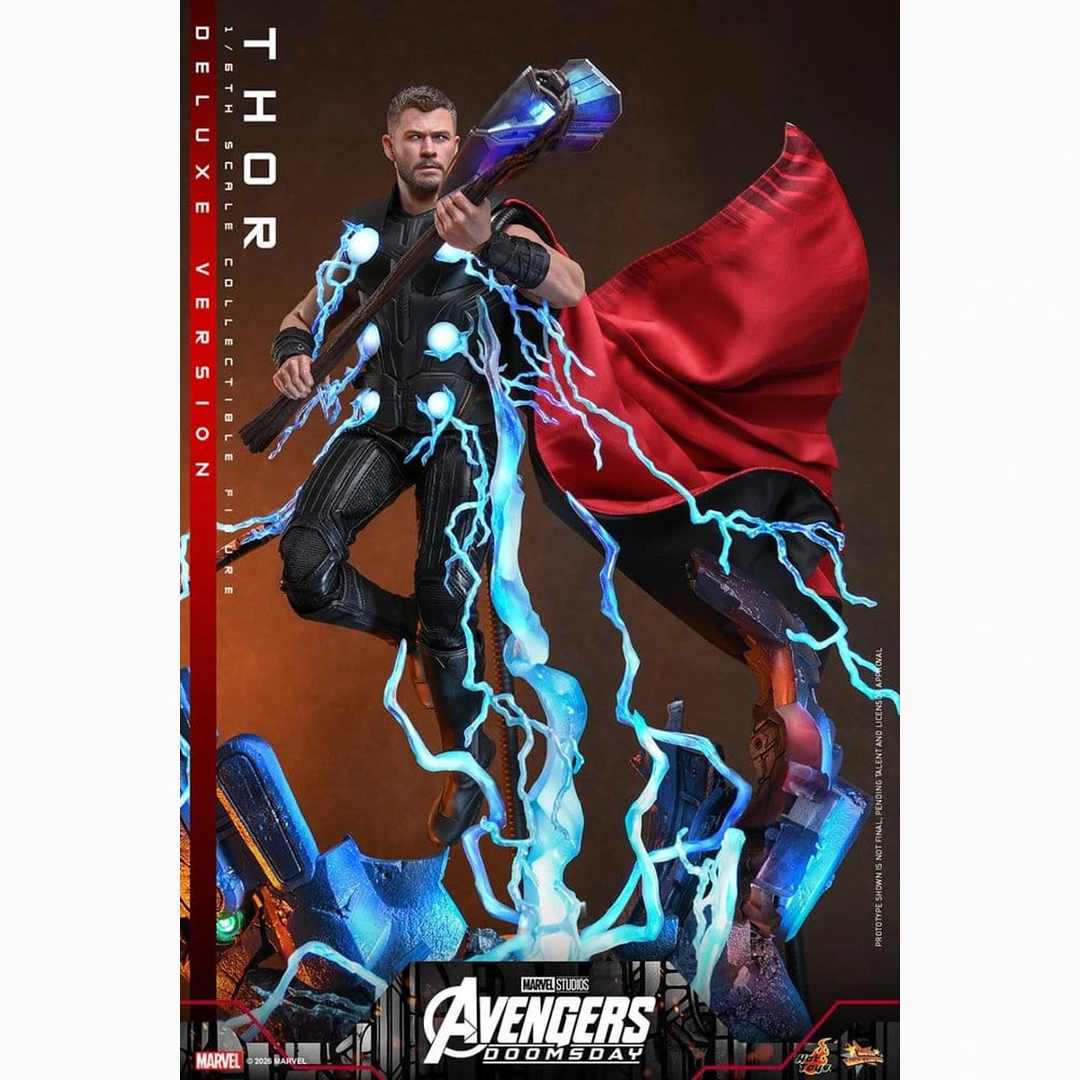 Avengers: Doomsday Movie Masterpiece figurine 1/6 Thor (Deluxe Version) 32 cm - Image 5