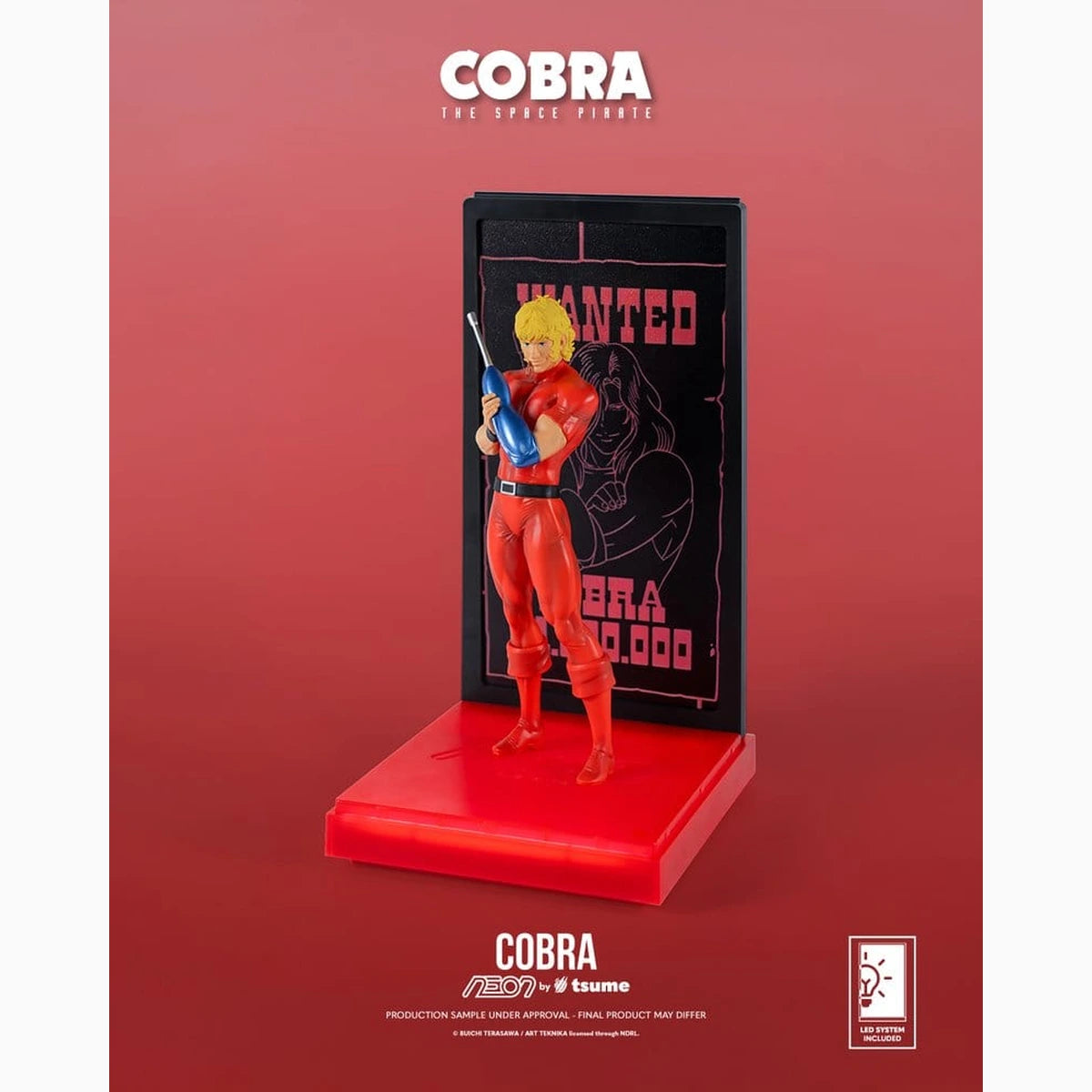 Cobra figurine Neon 1/9 Cobra The Space Pirate 20 cm - Image 5