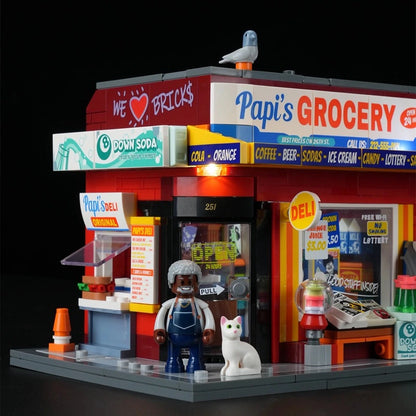 Lumibricks Street Fusion 19017 The Bodega 26 - Image 2