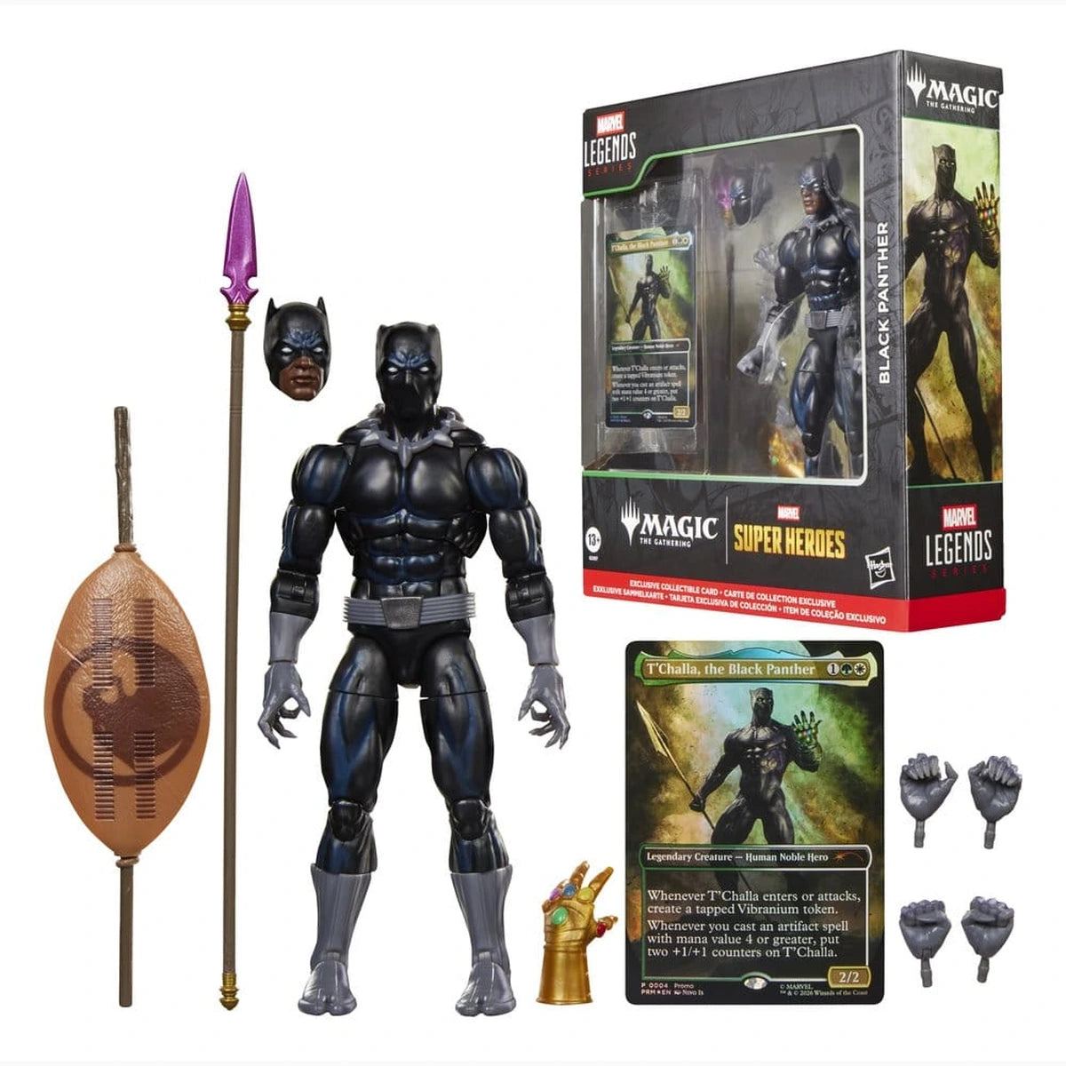 Magic The Gathering: Marvel Super Heroes Marvel Legends figurine Black Panther 15 cm - Image 4