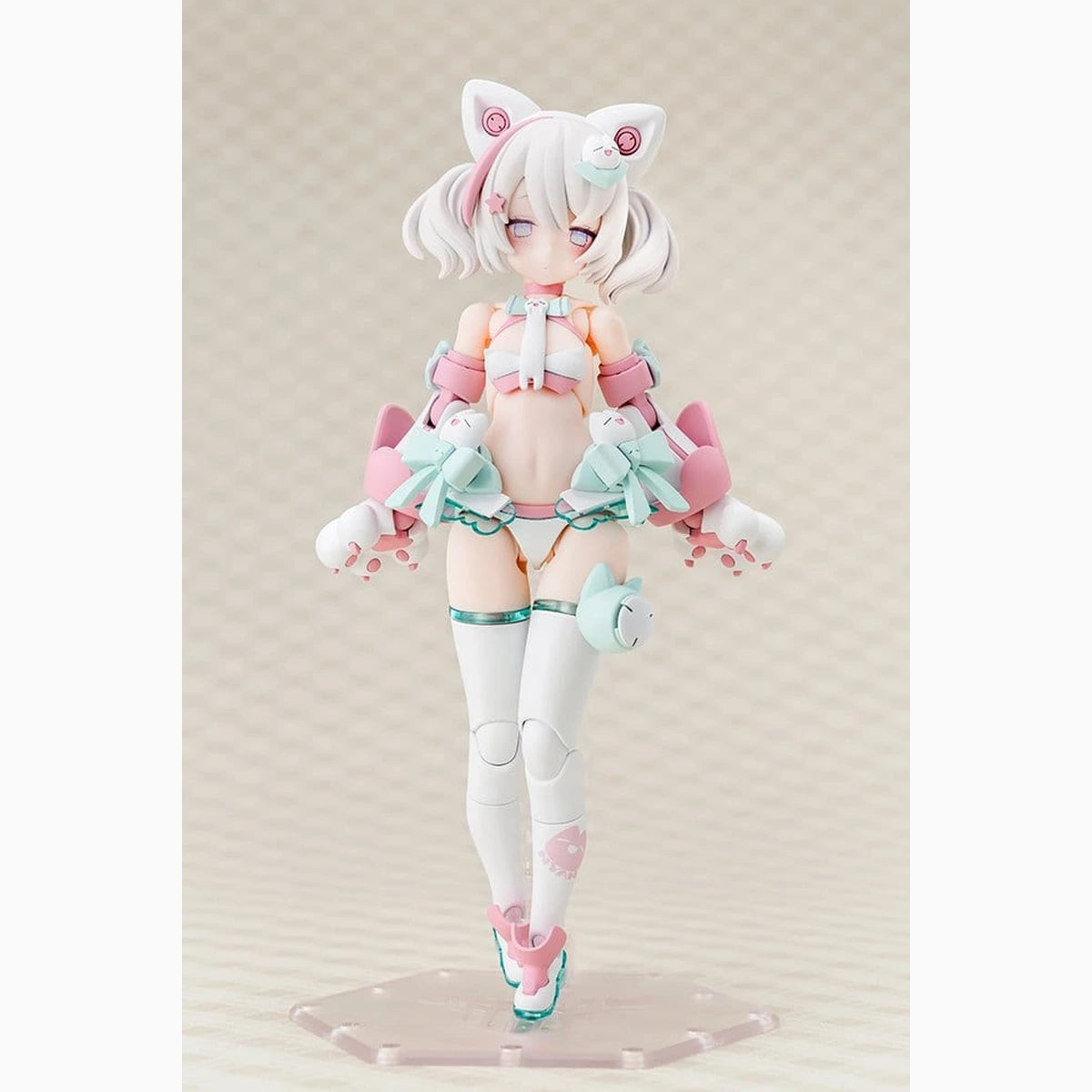 Megami Device Plastic Model Kit 1/1 Puni Mofu Shiro Mao 14 cm - Image 2