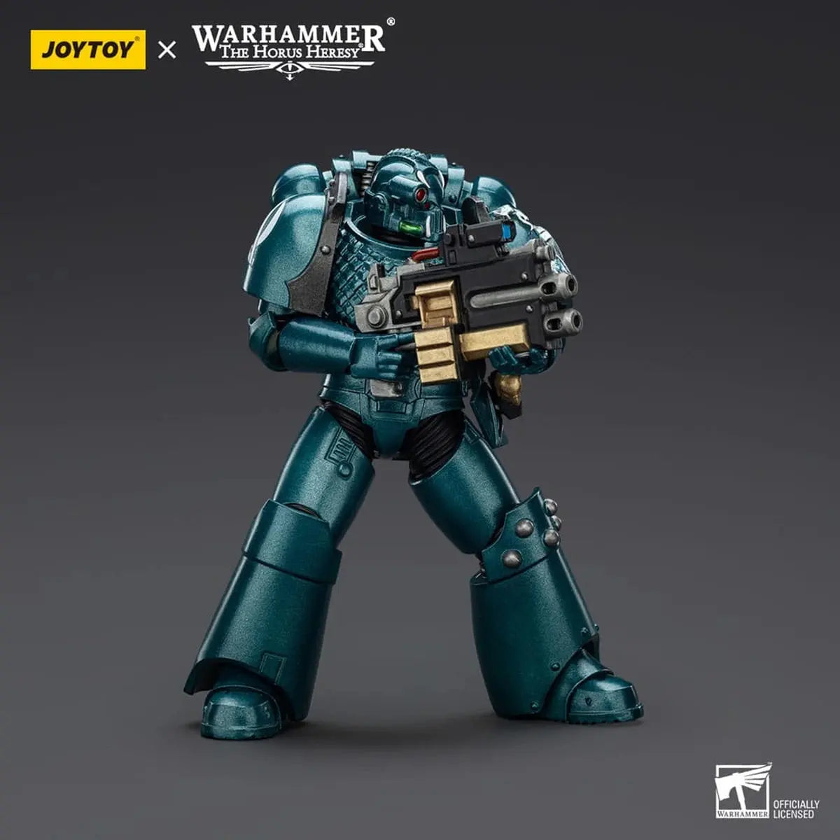 Warhammer The Horus Heresy figurine Alpha Legion Head hunter With Banestrike Combi-Bolter And Power Dagger 20 cm - Image 6