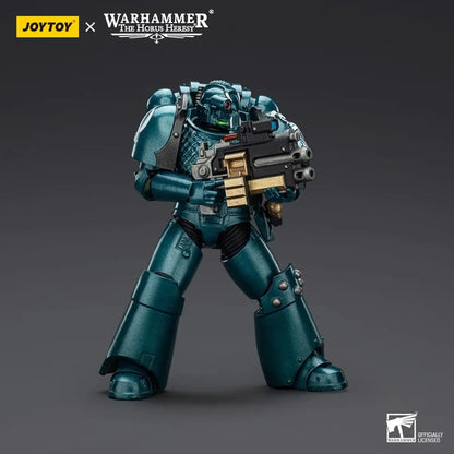 Warhammer The Horus Heresy figurine Alpha Legion Head hunter With Banestrike Combi-Bolter And Power Dagger 20 cm - Image 6