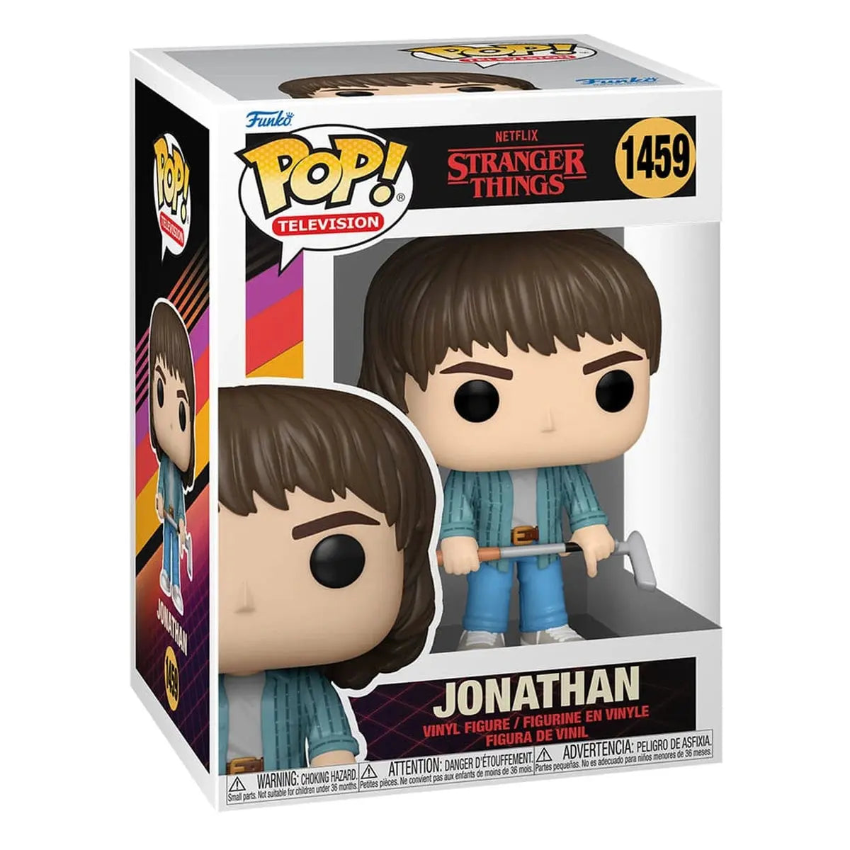 Stranger Things POP! TV Vinyl figurine Jonathan with Golf Club 9 cm - Image 4