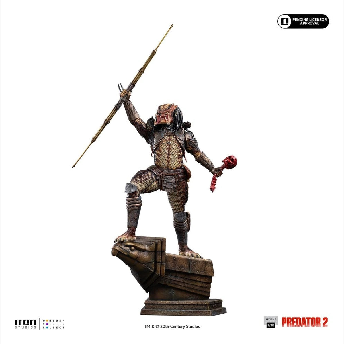 Predator 2 Predator City Hunter Art Scale statuette 1/10 Predator City Hunter 43 cm - Image 5