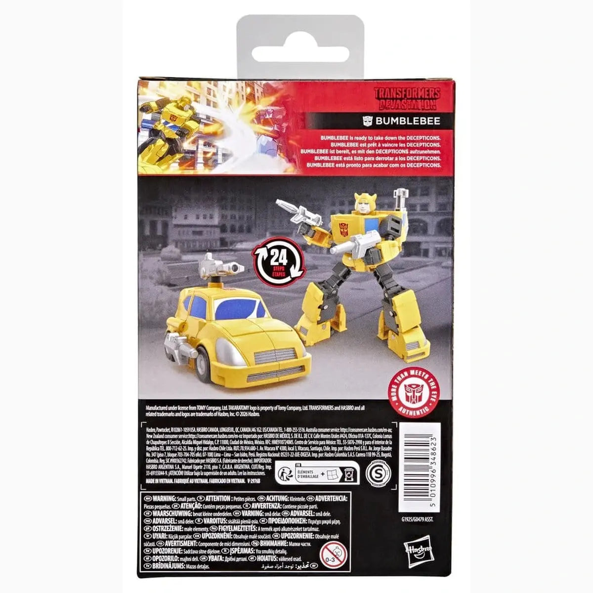 Transformers: Devastation Studio Series Deluxe Class figurine Bumblebee 11 cm - Image 4