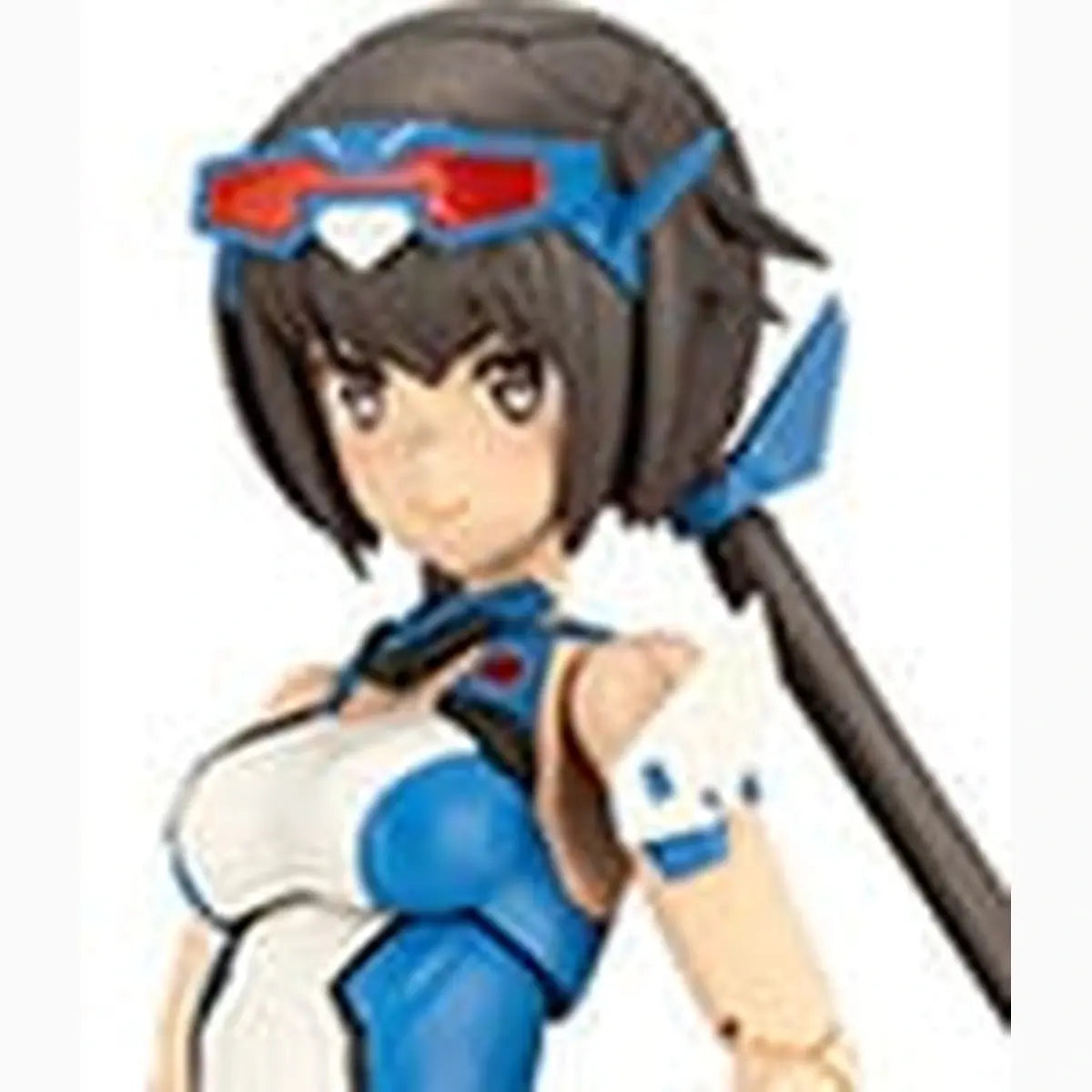 Frame Arms Girl figurine Plastic Model Kit Stylet Swimsuit Blue Impulse Color Ver. 16 cm - Image 2