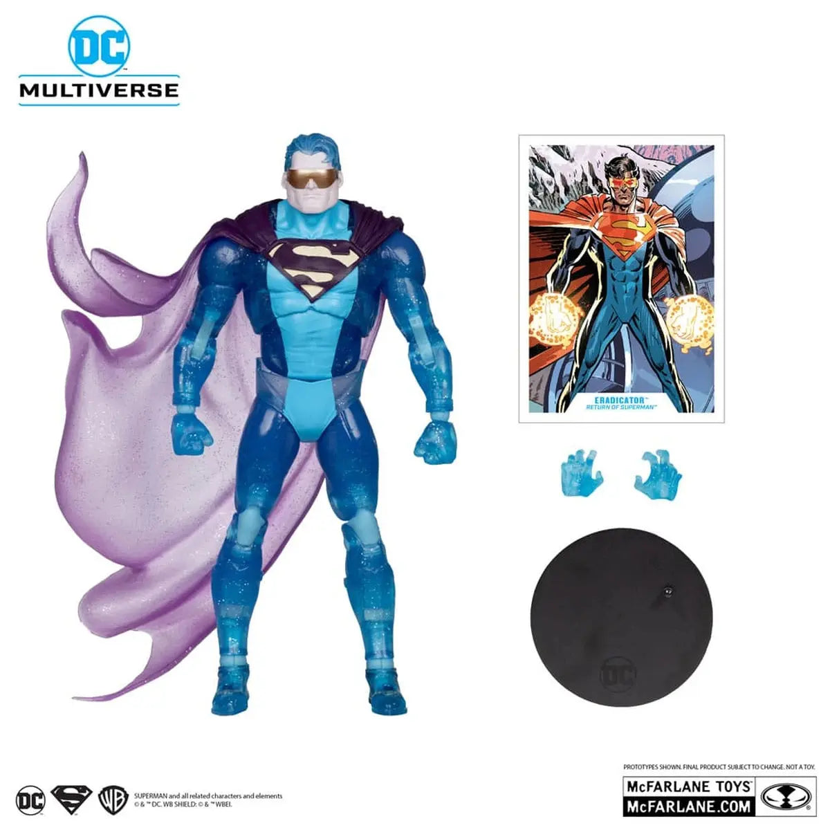 Return of Superman DC Multiverse figurine Eradicator (Platinum Edition) 18 cm - Image 4