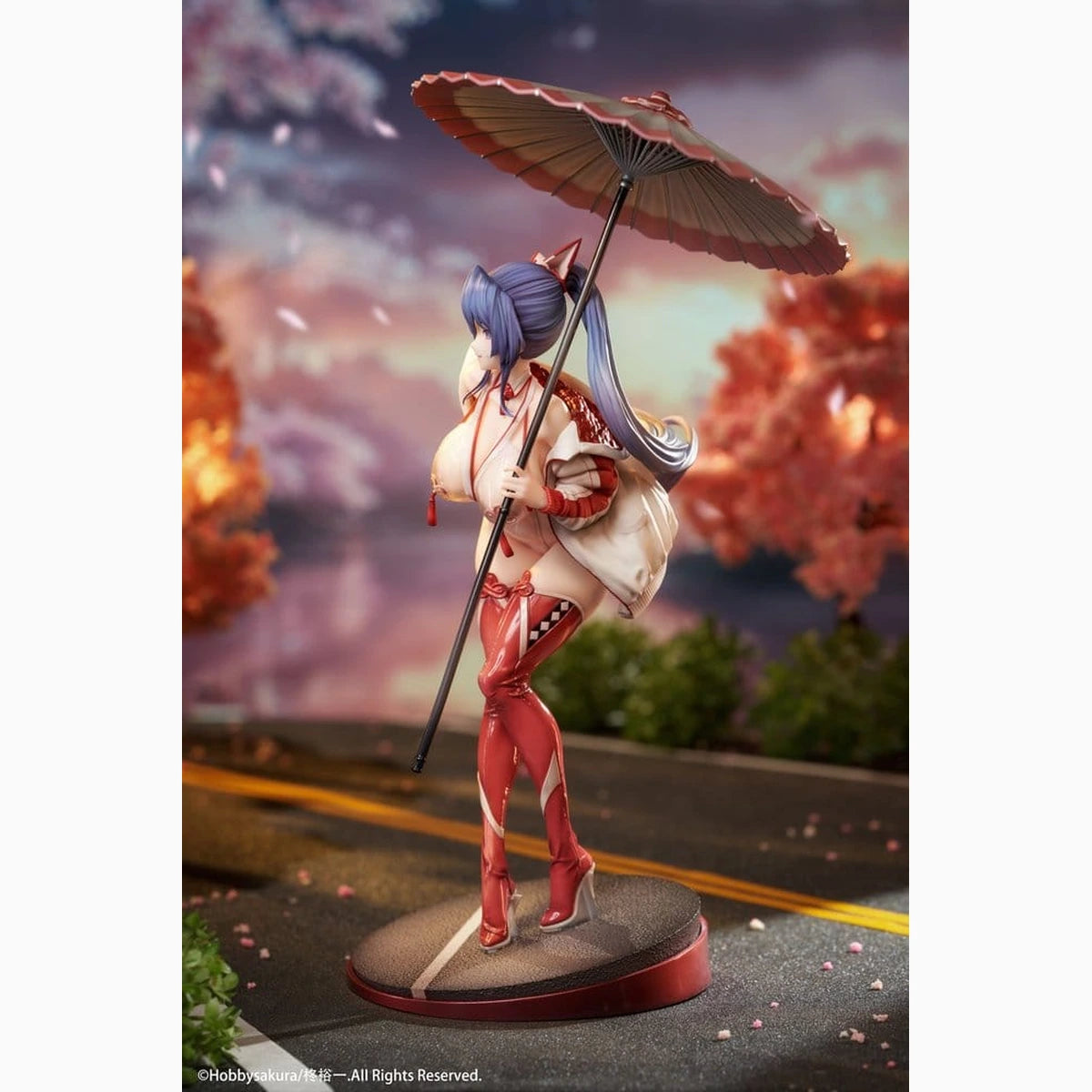 Original Character Miko Shoujo figurine PVC 1/7 Miko Race Queen Ver. Deluxe Edition 33 cm - Image 5