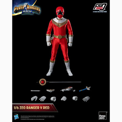 Power Rangers Zeo figurine FigZero 1/6 Ranger V Red 30 cm - Image ajoutée 10