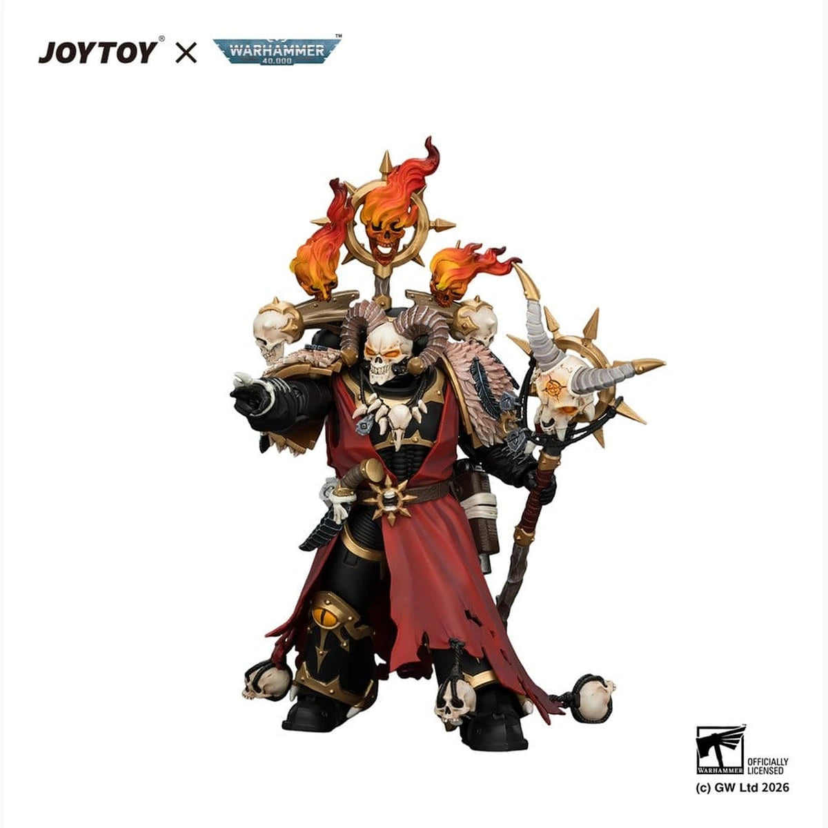 Warhammer figurine Black Legion Master of Possession 13 cm - Image 5