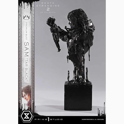 Death Stranding 2: On the Beach buste Premium 1/3 Sam Tar Black 44 cm - Image 6