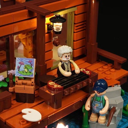 Lumibricks Retro House 10010 Waterfall Cabin - Image 4