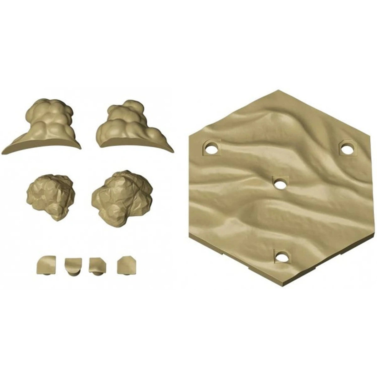 Gundam Gunpla Customize Scene Base Desert - Image 1