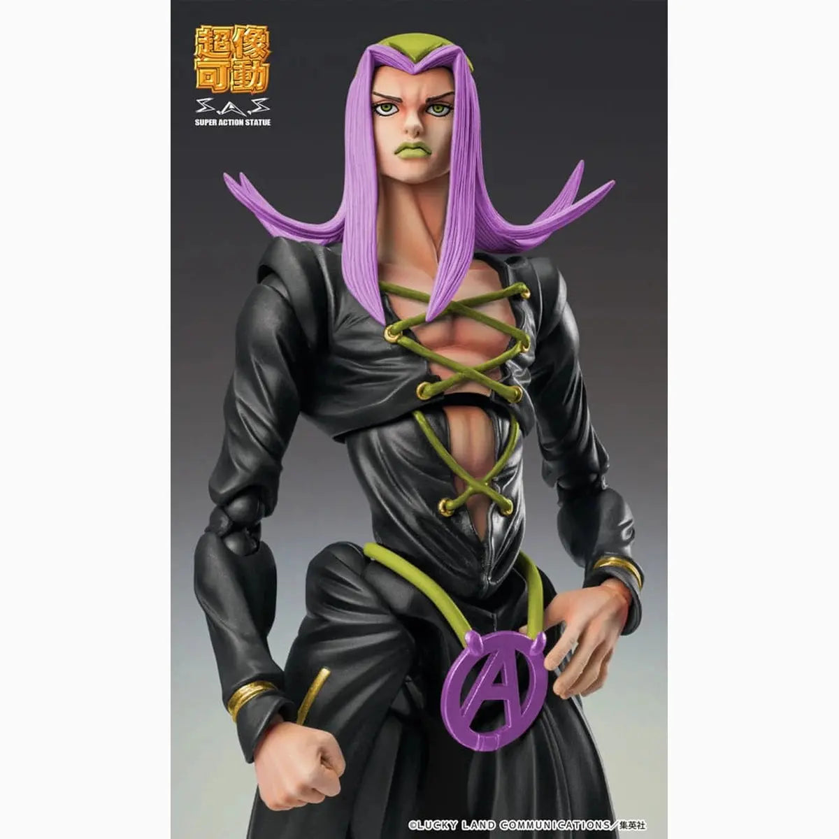 JoJo's Bizarre Adventure Part 5 figurine Super Action Chozokado Leone Abbacchio Black Ver. 16 cm - Image 6