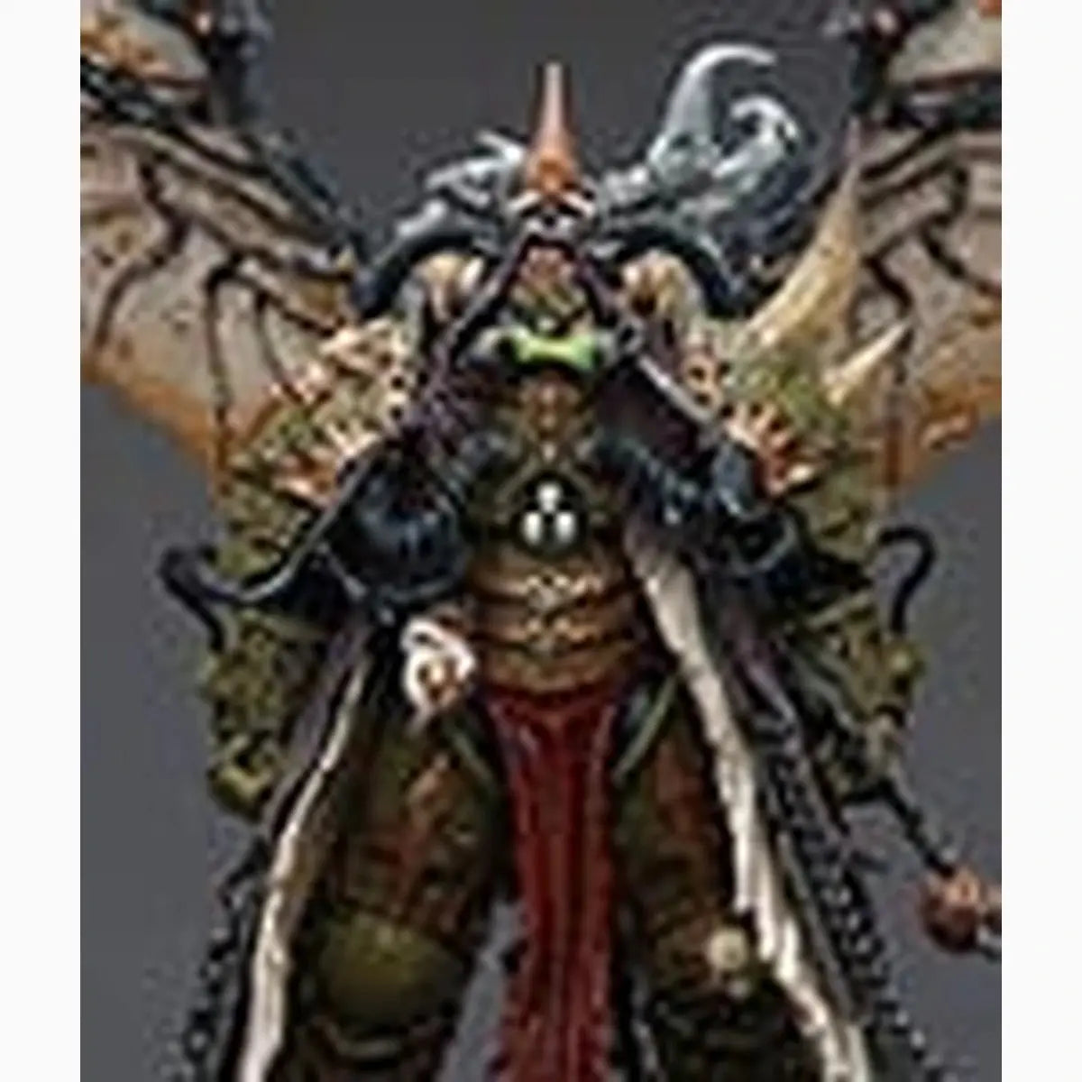 Warhammer 40k figurine 1/18 Mortarion Daemon Primarch of Nurgle with Ancient weapons The Lantern and Silence 21 cm - Image 2