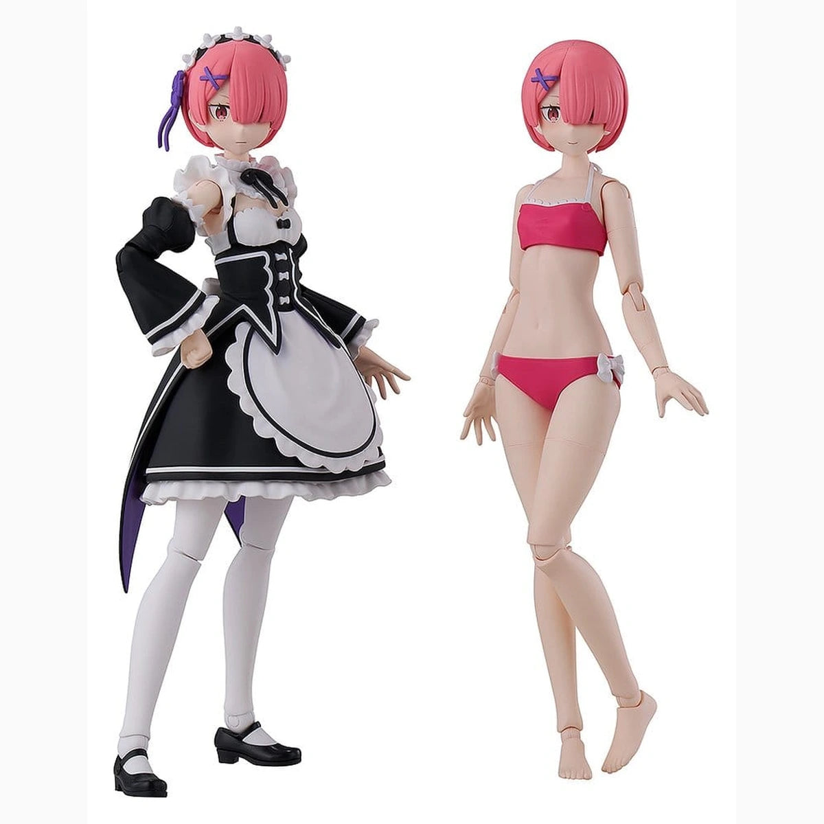 Re:ZERO -Starting Life in Another World- Kadokawa Plastic Model Series Plastic Model Kit Ram DX Ver. 16 cm - Image 1