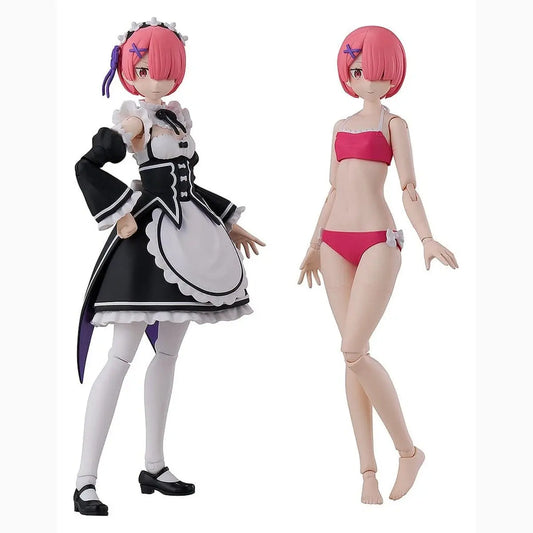Re:ZERO -Starting Life in Another World- Kadokawa Plastic Model Series Plastic Model Kit Ram DX Ver. 16 cm - Image 1