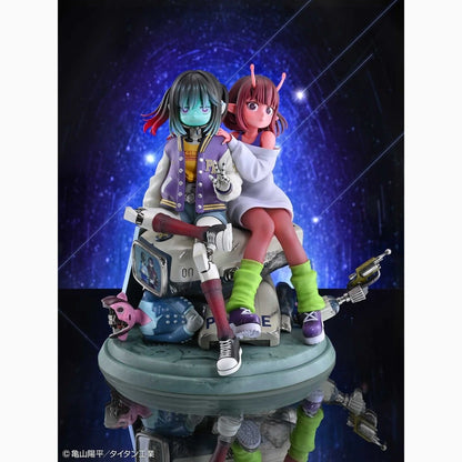 Milky Subway The Galactic Limited Express pack 2 figurines PVC Chiharu & Makina 18 cm - Image 3