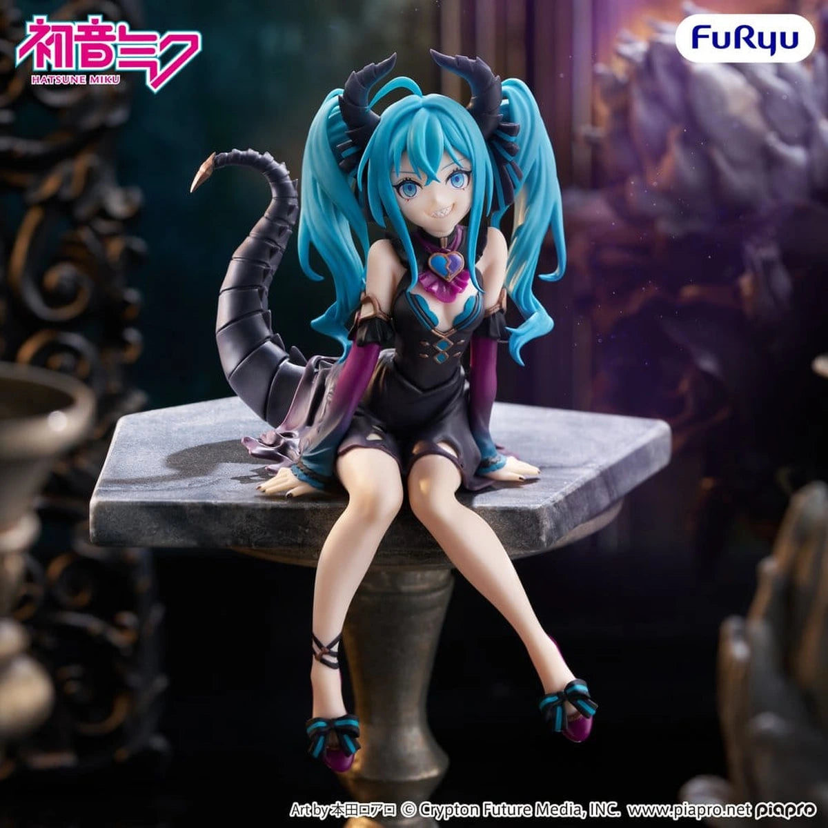 Hatsune Miku Noodle Stopper figurine PVC Hatsune Miku Villain Ver. 16 cm - Image 3