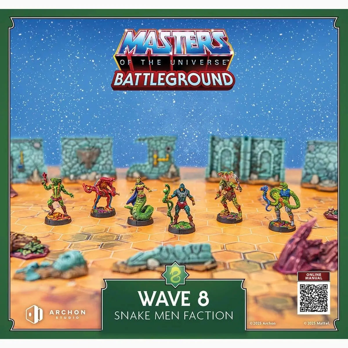 Masters of the Universe: Battleground jeu de figurines Wave 8: Snake Men Faction *FRANÇAIS* - Image 7