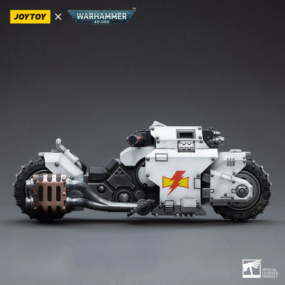 Warhammer 40k véhicule 1/18 White Scars Raider-pattern Combat Bike 22 cm - Image 4