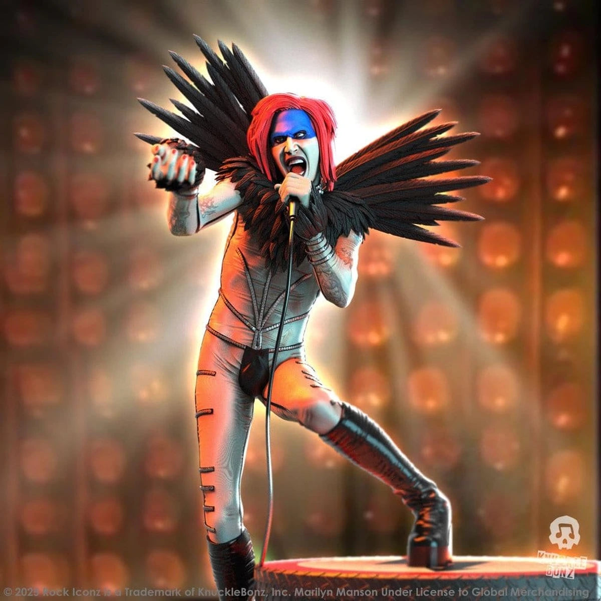 Marilyn Manson Rock Iconz Statuette Marilyn Manson II 24 cm - Image 7