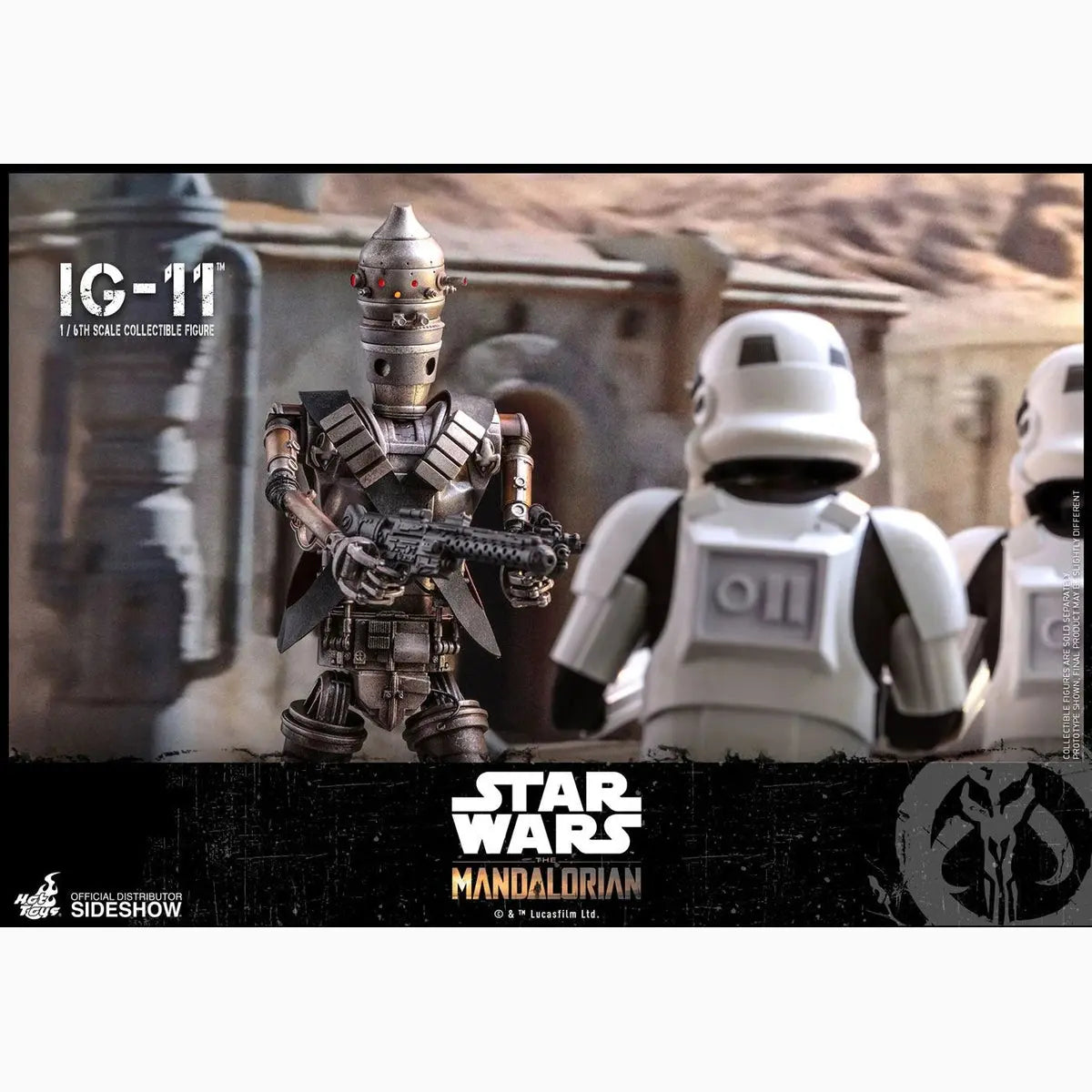 Star Wars The Mandalorian figurine 1/6 IG-11 36 cm - Image 4