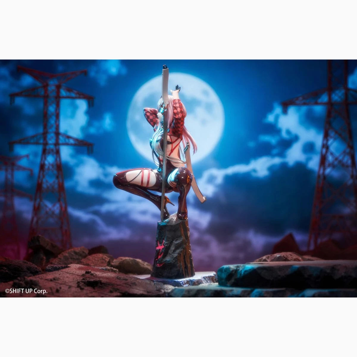 Goddess of Victory: Nikke statuette PVC 1/10 Scarlet: Racer's High 22 cm - Image 7