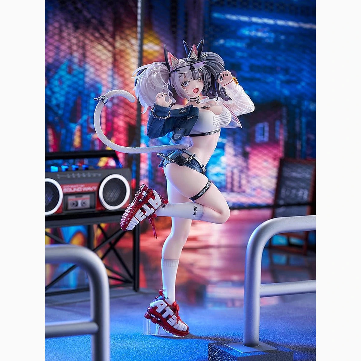Original Character Figurine 1/7 Melterna Girl: Metako Illustration by Neko Metal 23 cm - Image 4