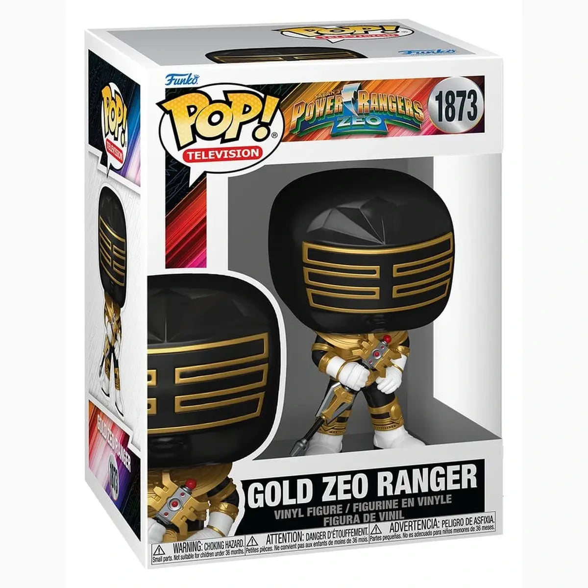 Power Rangers Zeo POP! Movies Vinyl figurines Zeo Ranger Gold 9 cm - Image 4
