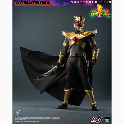 Mighty Morphin Power Rangers Shattered Grid figurine FigZero 1/6 Lord Drakkon Evo III 30 cm - Image ajoutée 25