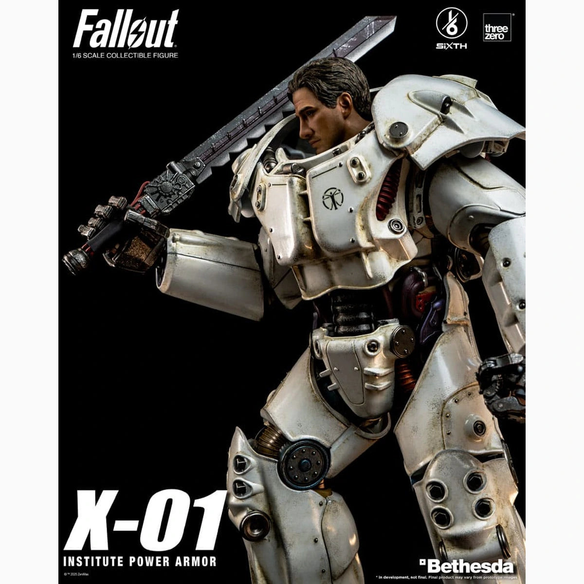 Fallout figurine FigZero 1/6 X-01 Institute Power Armor 37 cm - Image 6