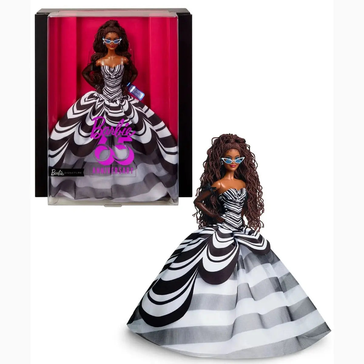 Barbie Signature poupée 65th Anniversary Brunette - Image 7