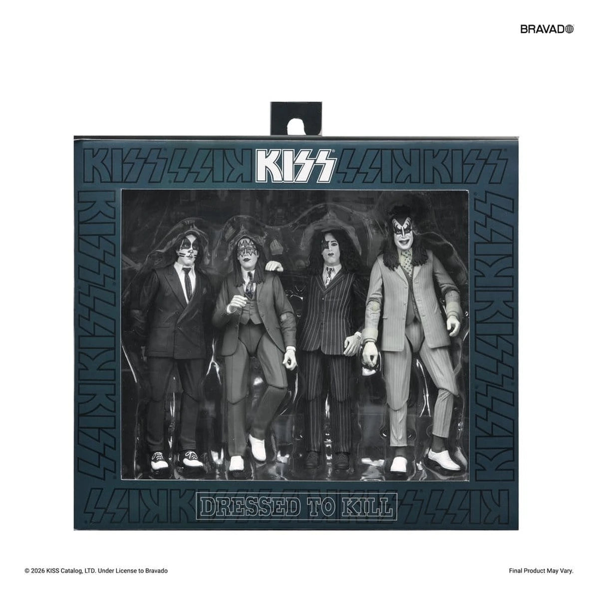 KISS pack 4 figurines Dressed to Kill Album Cover 18 cm - Image 3