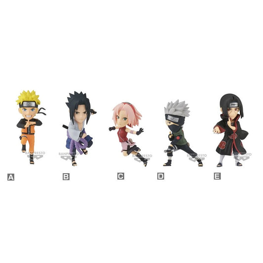 NARUTO SHIPPUDEN WORLD COLLECTABLE FIGURE x 12 - Image 1