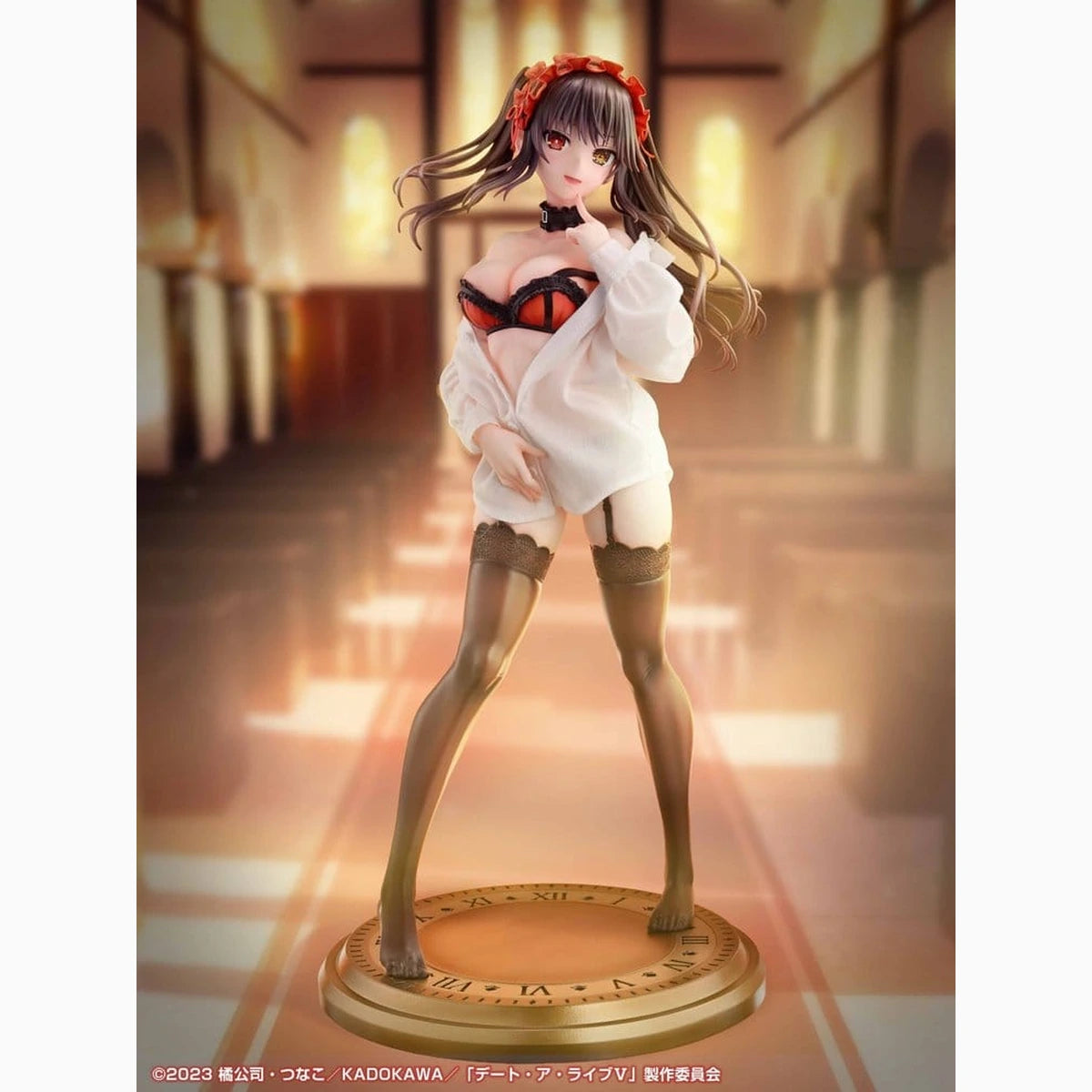 Date A Live V figurine PVC 1/4 Re:Dress Kurumi Tokisaki Dress shirt Ver. 40 cm - Image 2