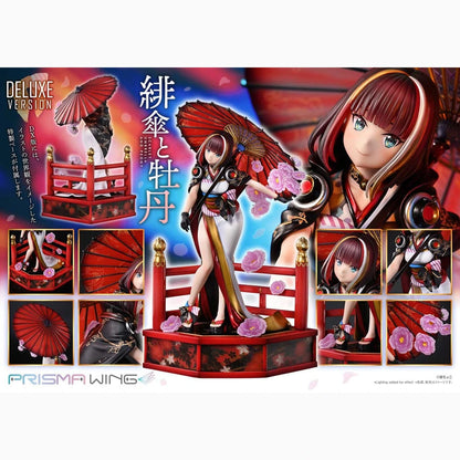 Original Illustration by Fuzichoco statuette PVC 1/7 Prisma Wing Scarlet Umbrella And Peony Deluxe Version 32 cm - Image 6