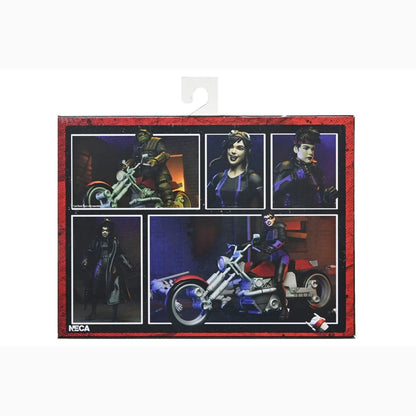 Tortues Ninja (The Last Ronin The Lost Years) figurine Casey Marie with Last Ronin Motorcycle 18 cm - Image 5