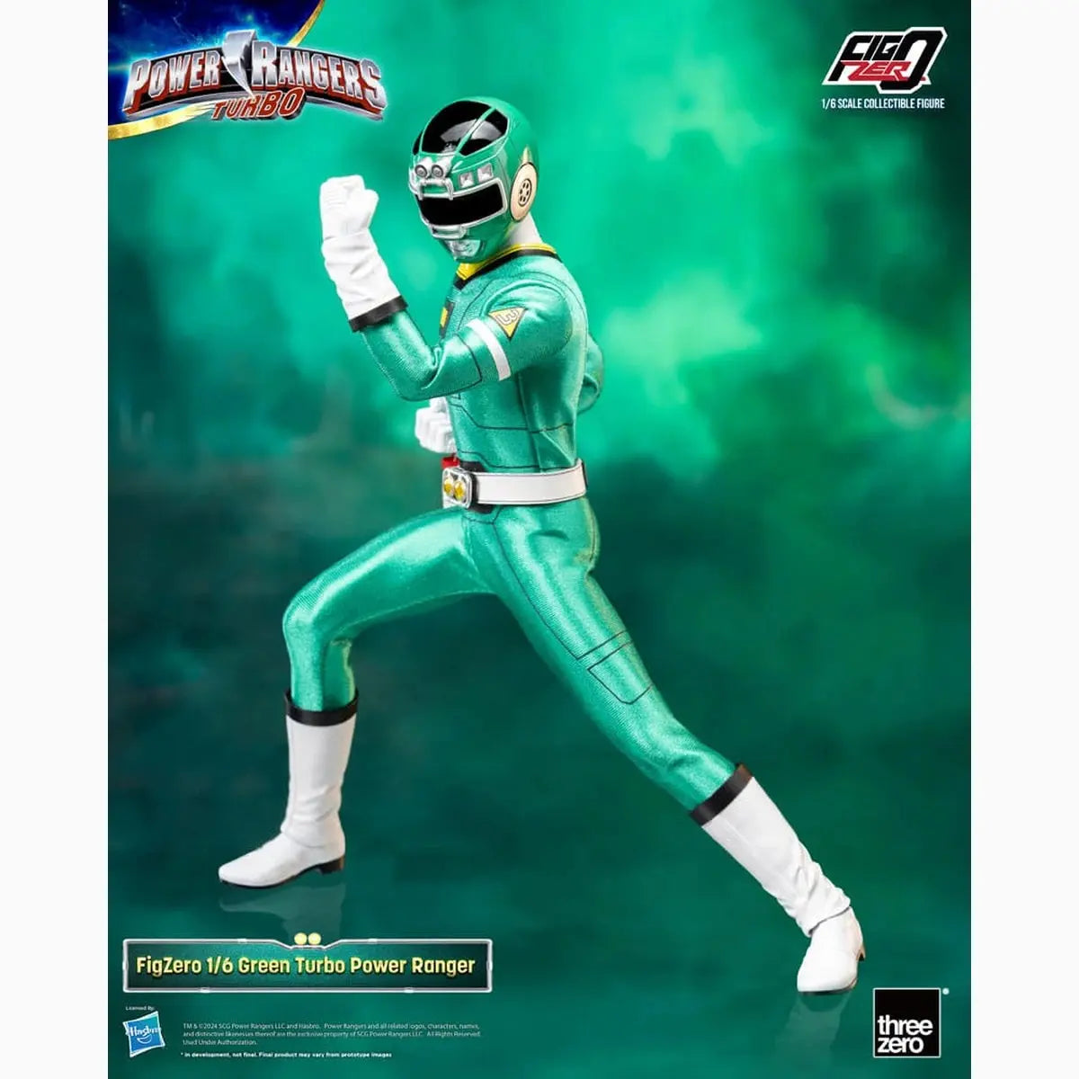 Power Rangers Turbo figurine FigZero 1/6 Green Turbo Power Ranger 30 cm - Image ajoutée 20
